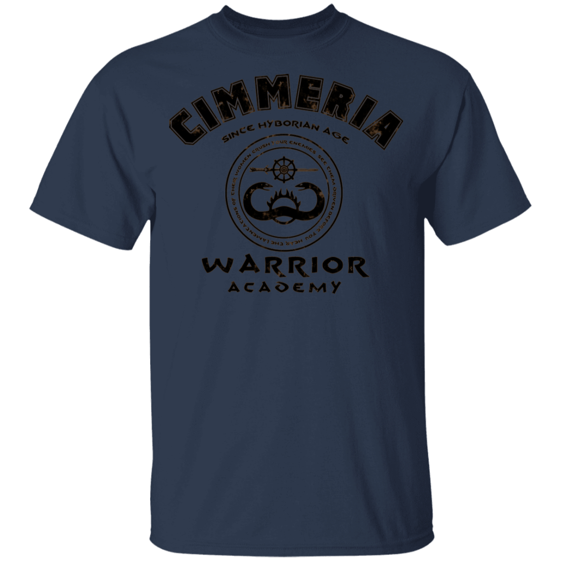 T-Shirts Navy / YXS Cimmeria Warrior Academy Youth T-Shirt