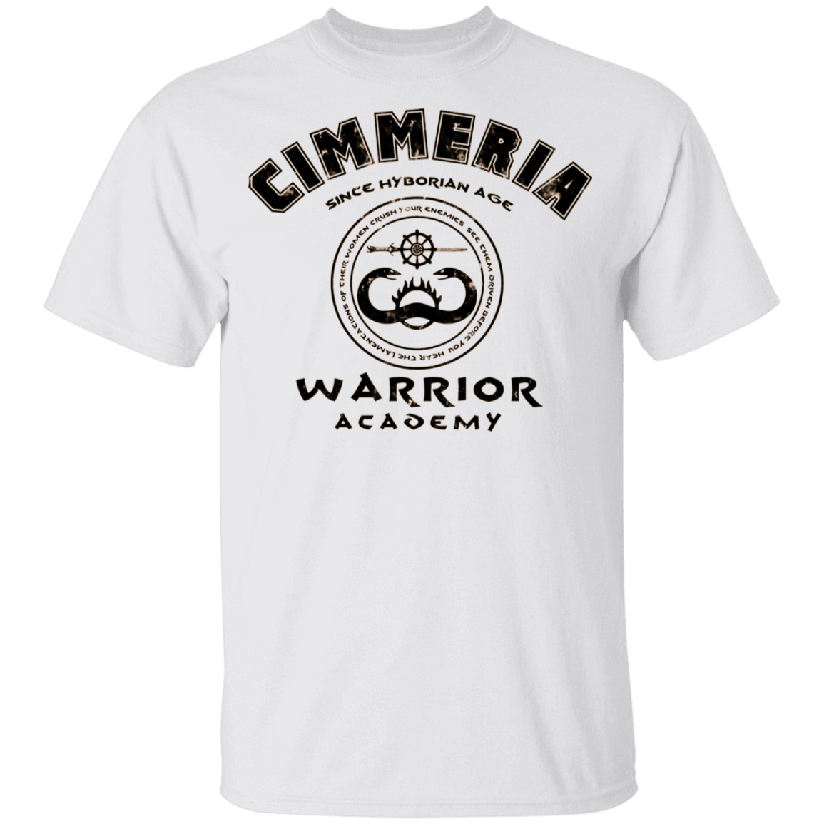 T-Shirts White / YXS Cimmeria Warrior Academy Youth T-Shirt