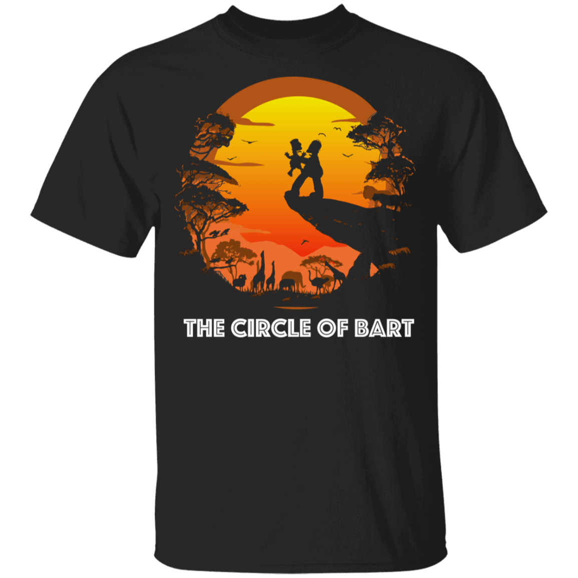 T-Shirts Black / YXS Circle of Bart Youth T-Shirt