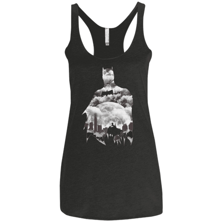 T-Shirts Vintage Black / X-Small City by Night Women's Triblend Racerback Tank