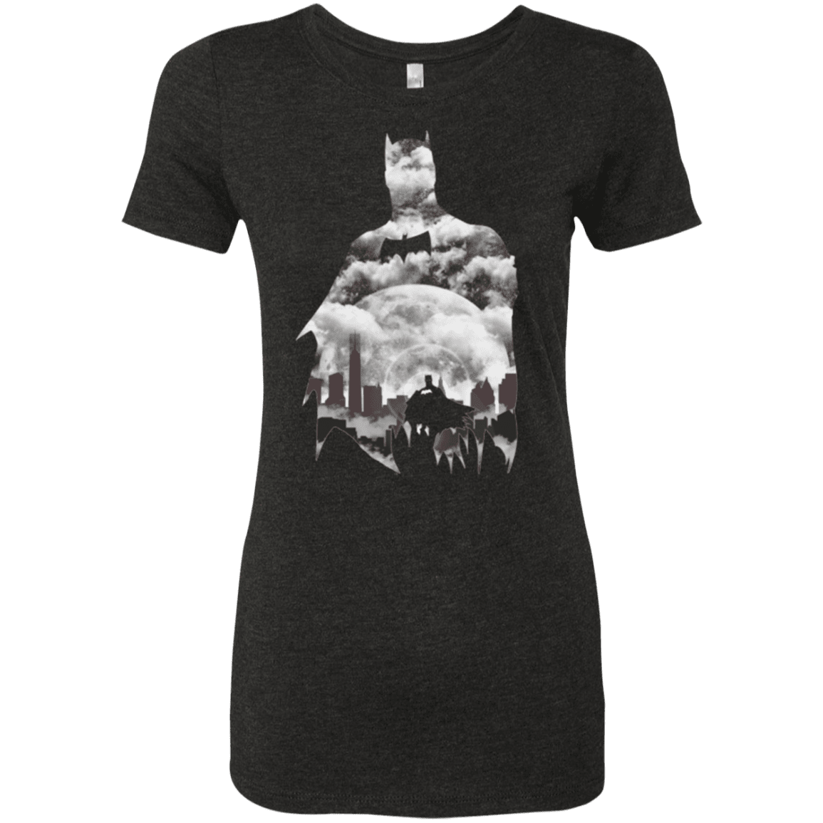 T-Shirts Vintage Black / Small City by Night Women's Triblend T-Shirt