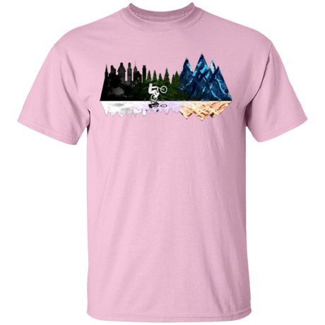 T-Shirts Light Pink / S City - Forest - Mountain Ride T-Shirt