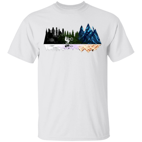 T-Shirts White / S City - Forest - Mountain Ride T-Shirt