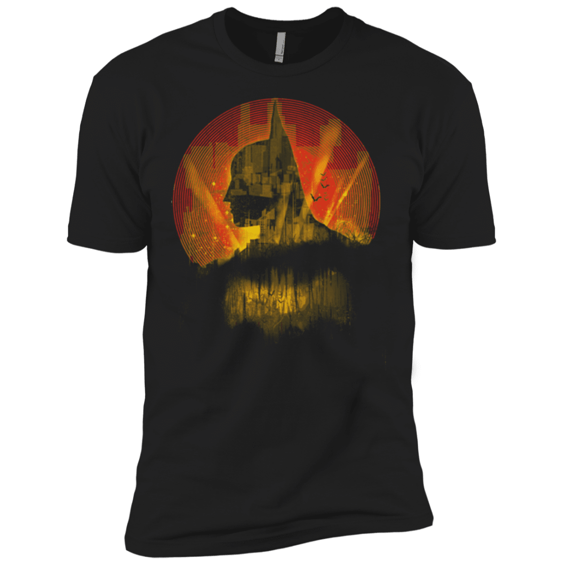 T-Shirts Black / X-Small City Knight Doc Orange Men's Premium T-Shirt
