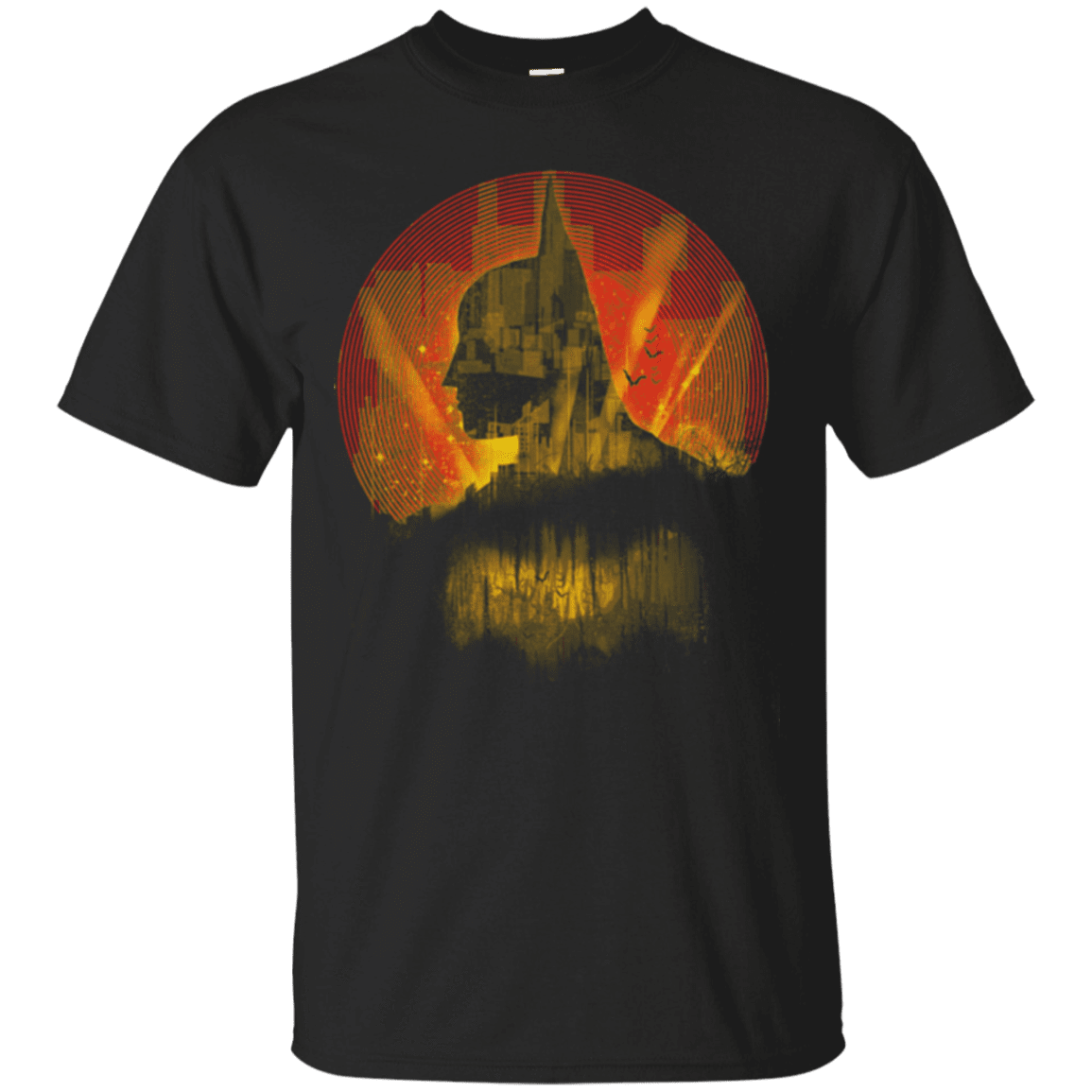 T-Shirts Black / Small City Knight Doc Orange T-Shirt