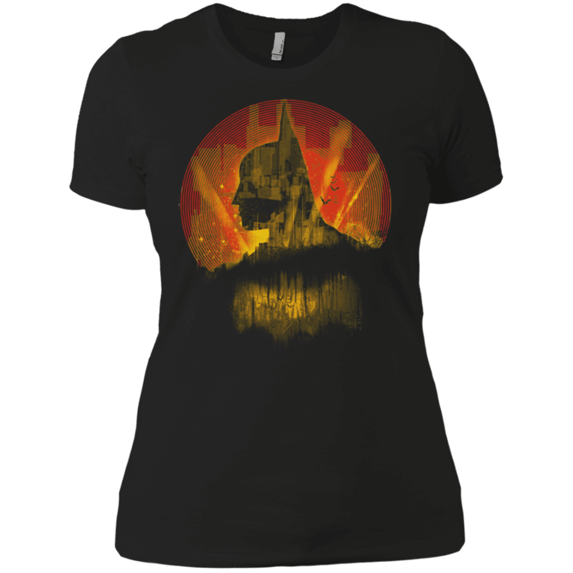 T-Shirts Black / X-Small City Knight Doc Orange Women's Premium T-Shirt
