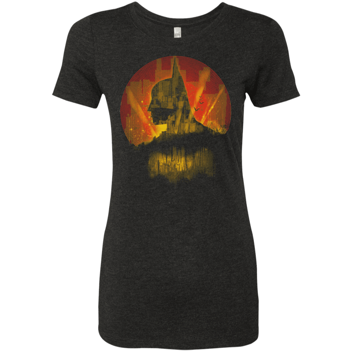 City Knight Doc Orange Women's Triblend T-Shirt