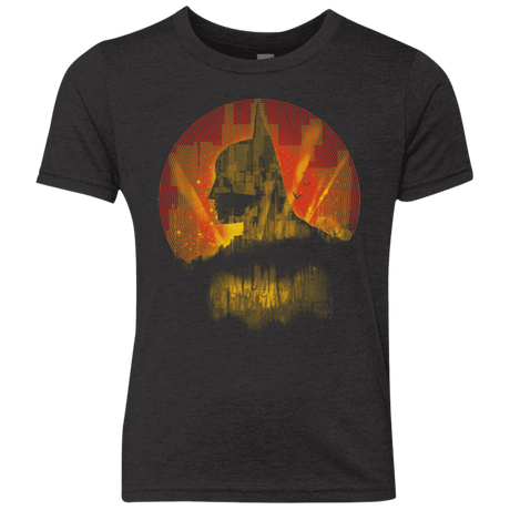 T-Shirts Vintage Black / YXS City Knight Doc Orange Youth Triblend T-Shirt