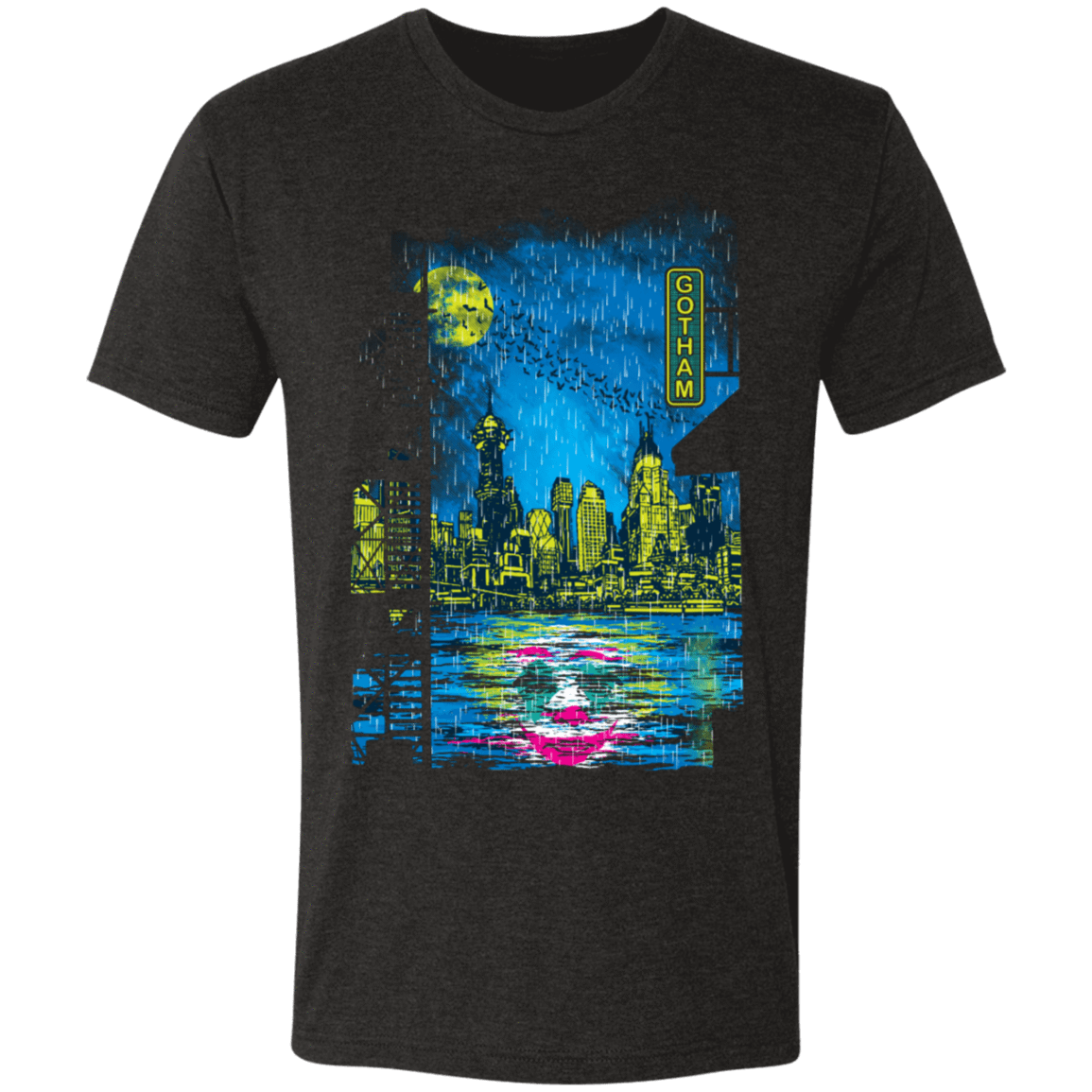 T-Shirts Vintage Black / S City Of Madness Men's Triblend T-Shirt