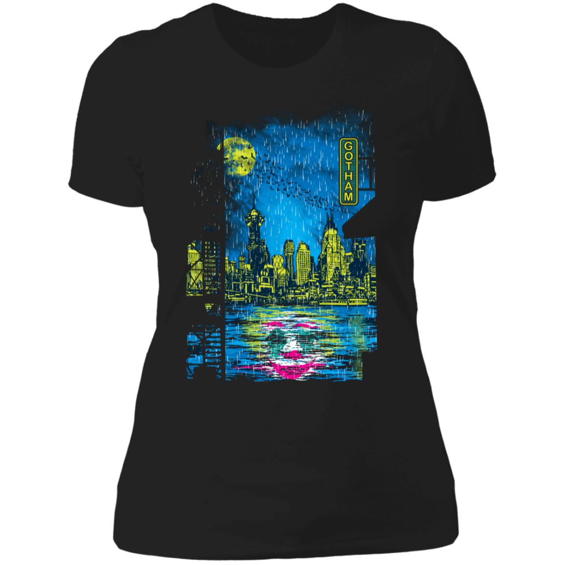 T-Shirts Black / X-Small City Of Madness Women's Premium T-Shirt