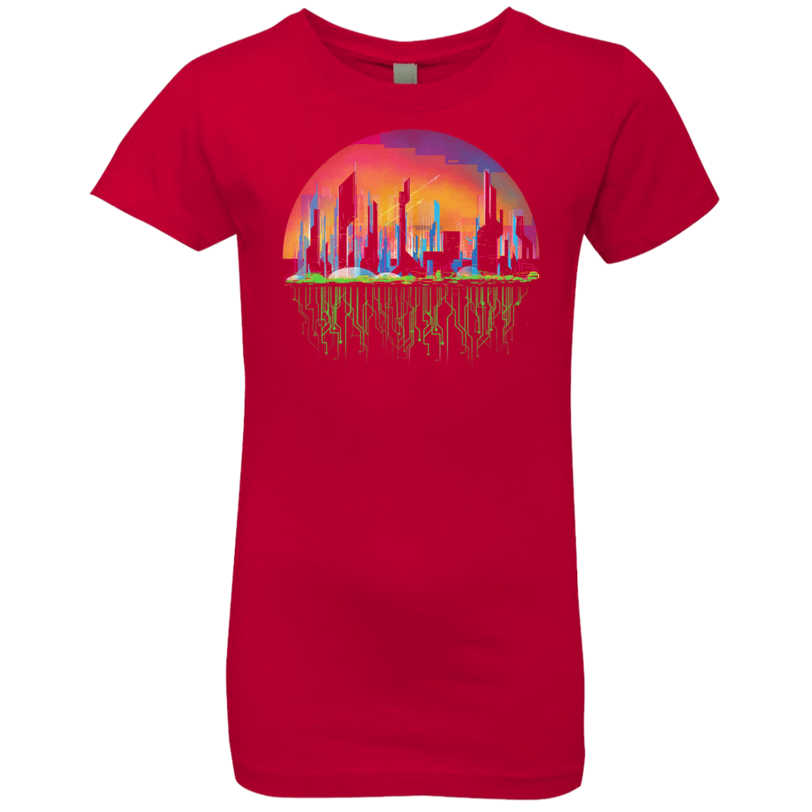 City of Tomorrow Girls Premium T-Shirt