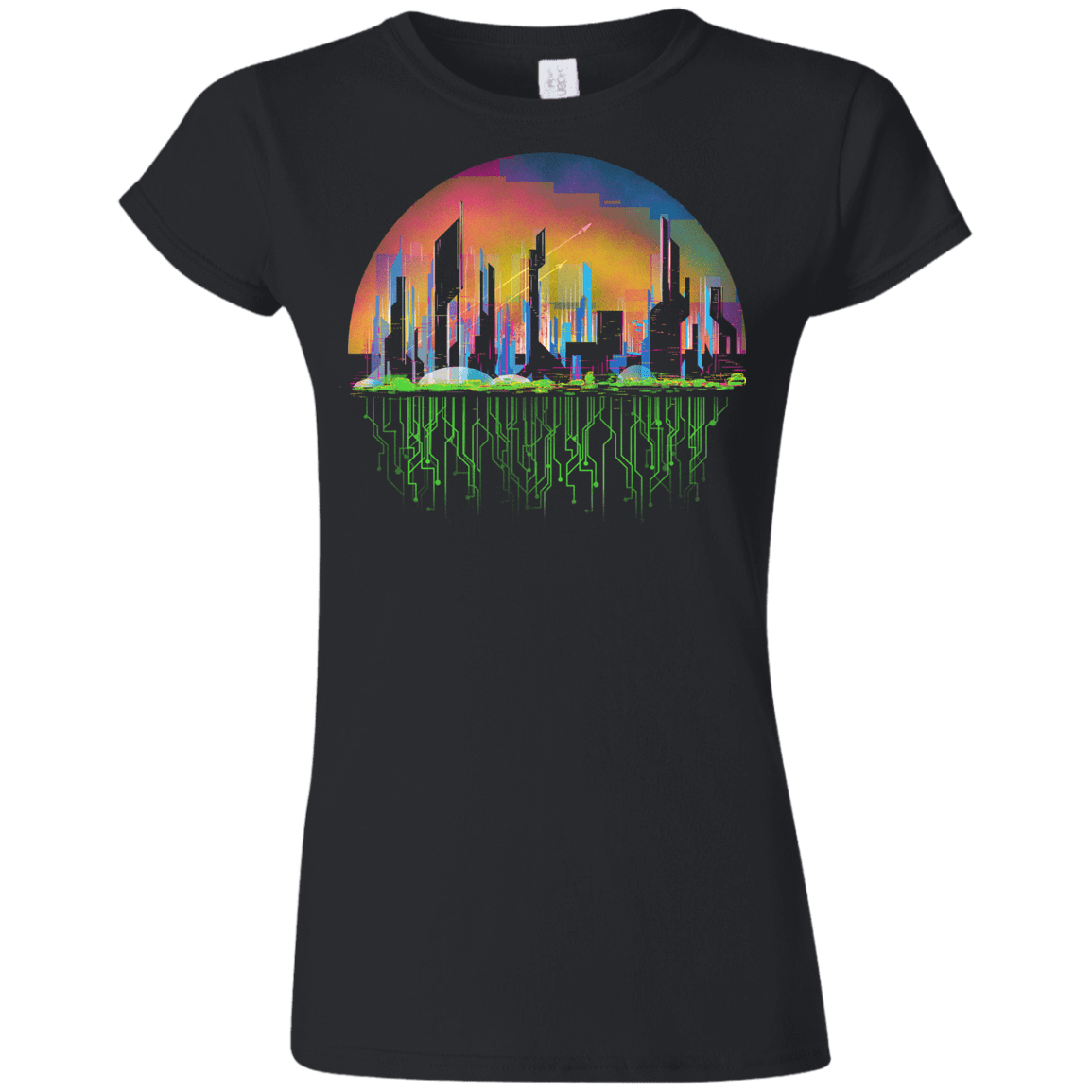 T-Shirts Black / S City of Tomorrow Junior Slimmer-Fit T-Shirt