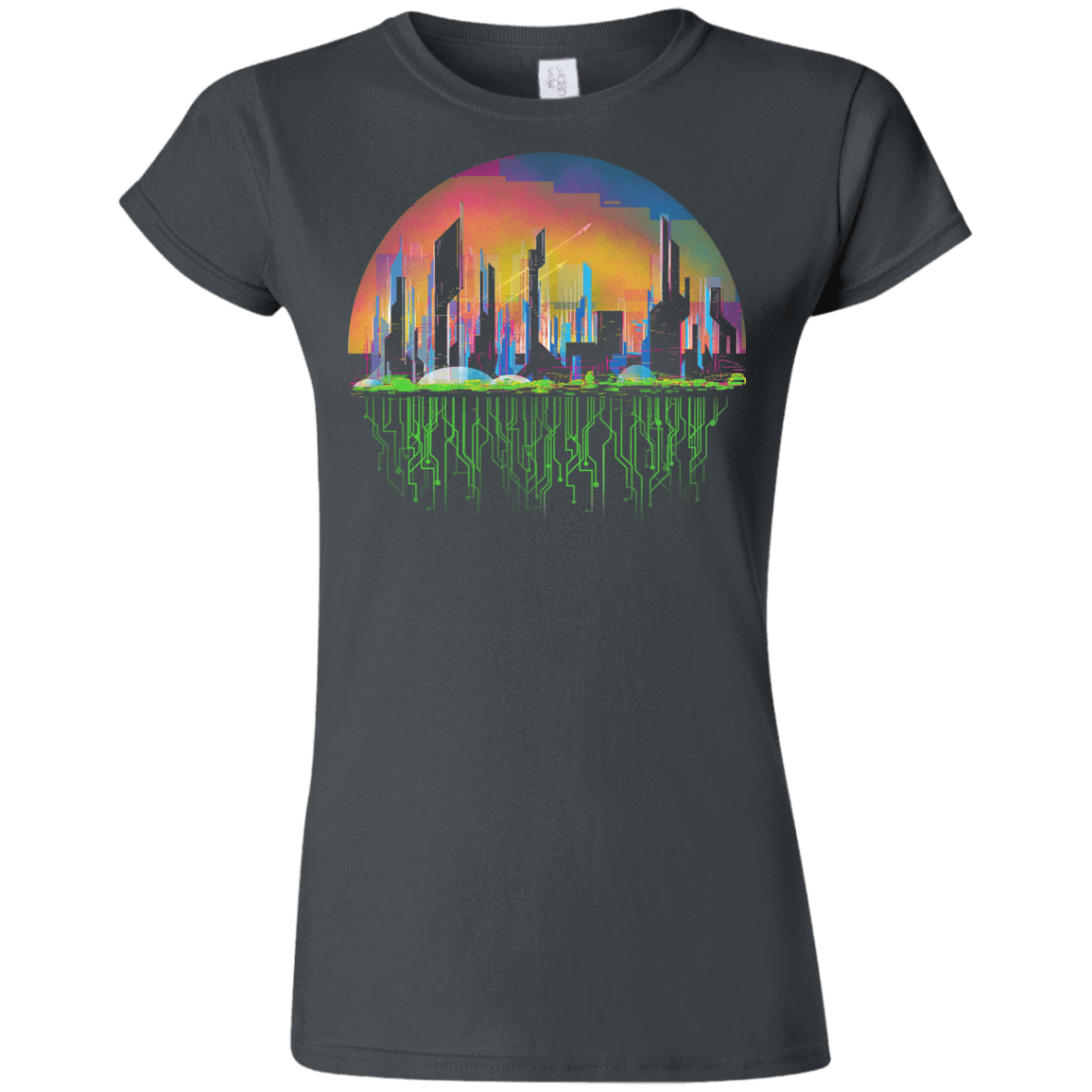 T-Shirts Charcoal / S City of Tomorrow Junior Slimmer-Fit T-Shirt