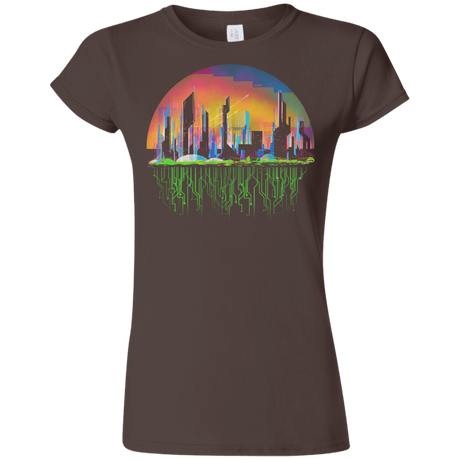 T-Shirts Dark Chocolate / S City of Tomorrow Junior Slimmer-Fit T-Shirt