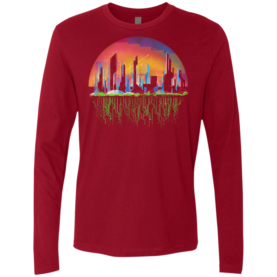 City of Tomorrow Men's Premium Long Sleeve