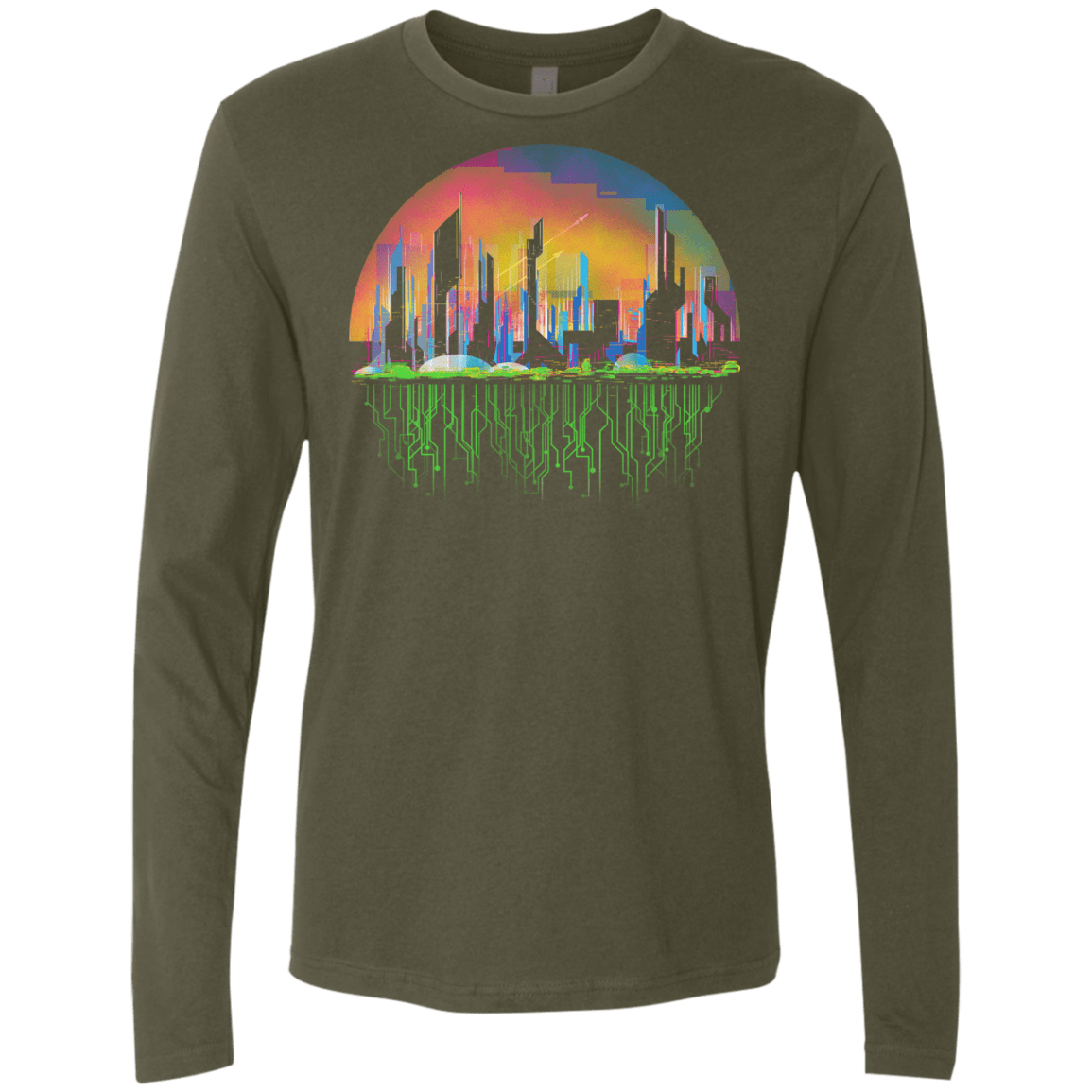 City of Tomorrow Men's Premium Long Sleeve