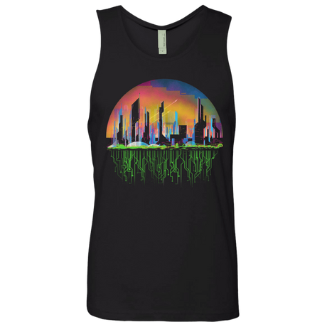 T-Shirts Black / S City of Tomorrow Men's Premium Tank Top