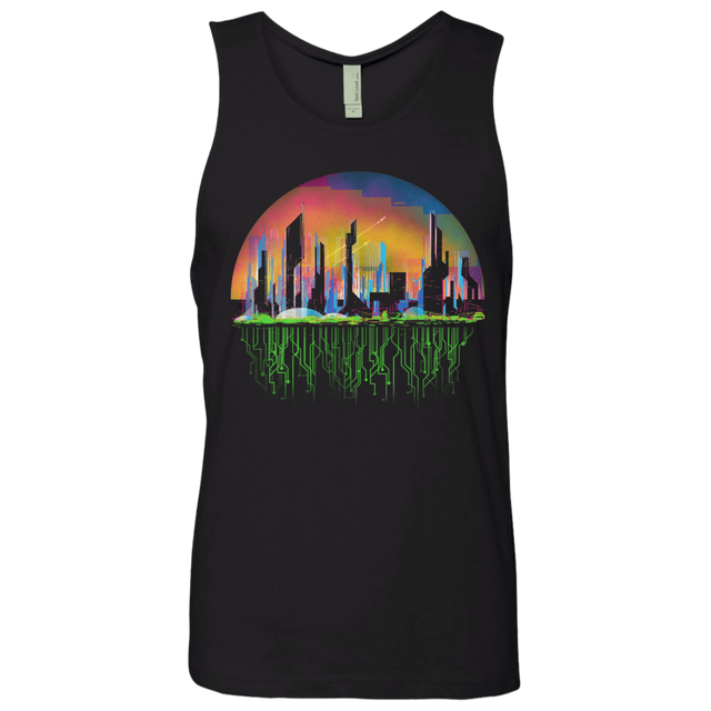 T-Shirts Black / S City of Tomorrow Men's Premium Tank Top