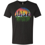 T-Shirts Vintage Black / S City of Tomorrow Men's Triblend T-Shirt