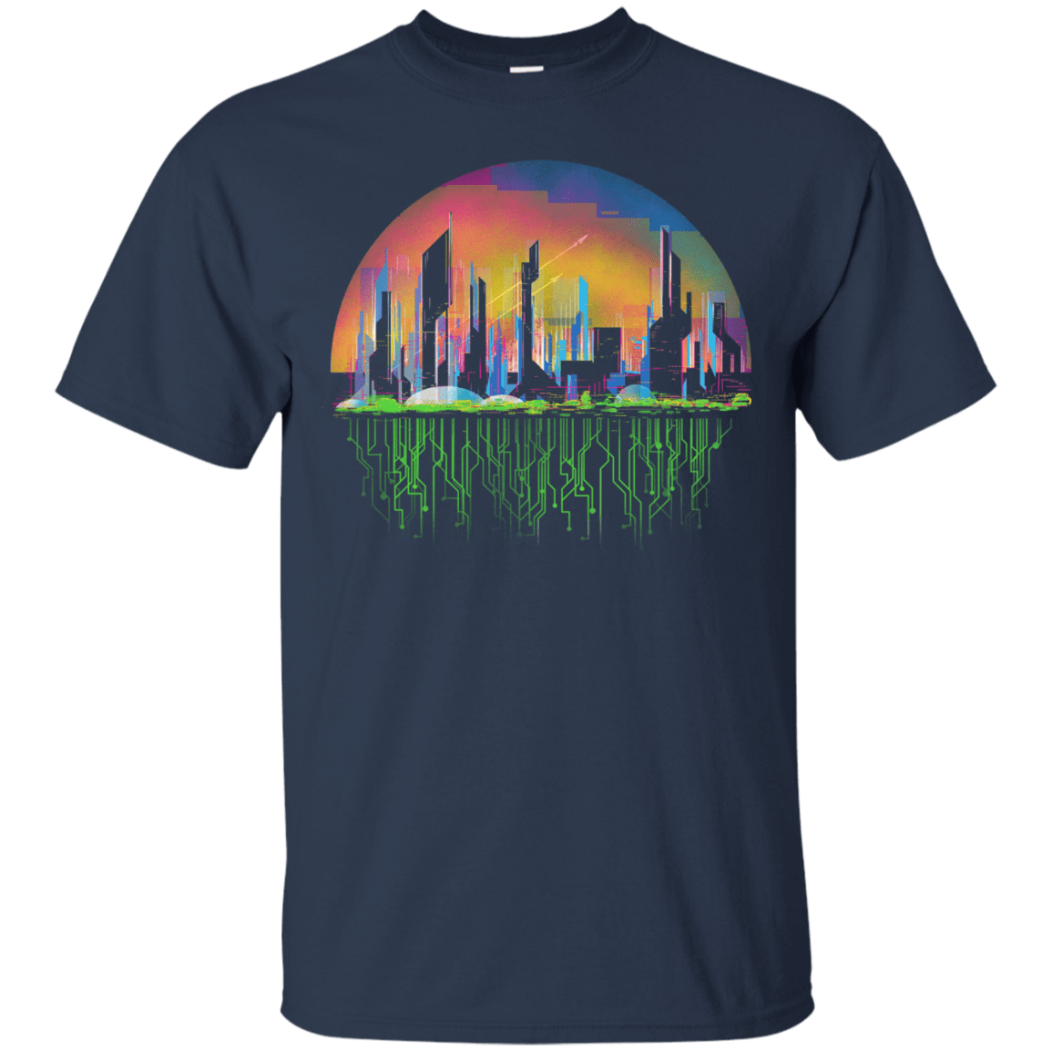 T-Shirts Navy / S City of Tomorrow T-Shirt