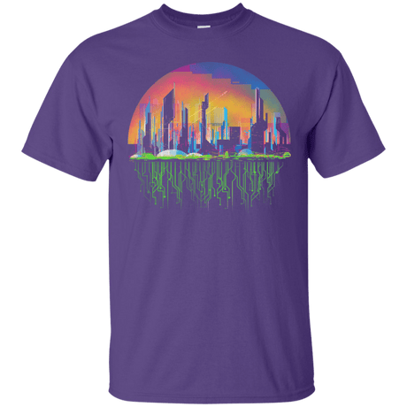 T-Shirts Purple / S City of Tomorrow T-Shirt