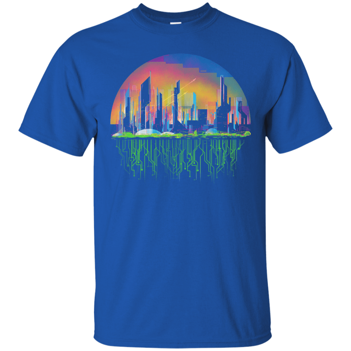 T-Shirts Royal / S City of Tomorrow T-Shirt