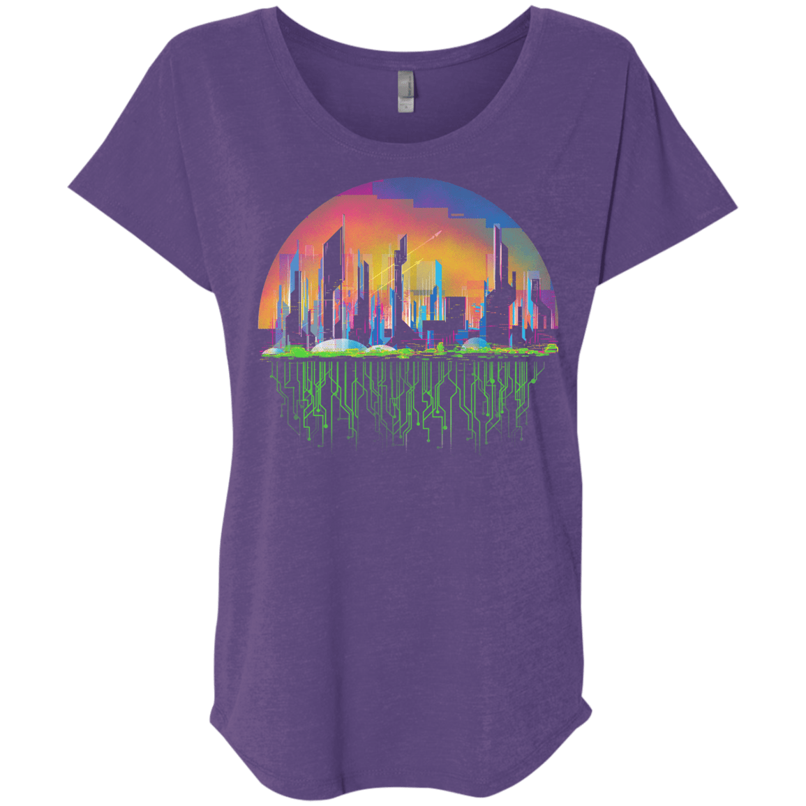 City of Tomorrow Triblend Dolman Sleeve