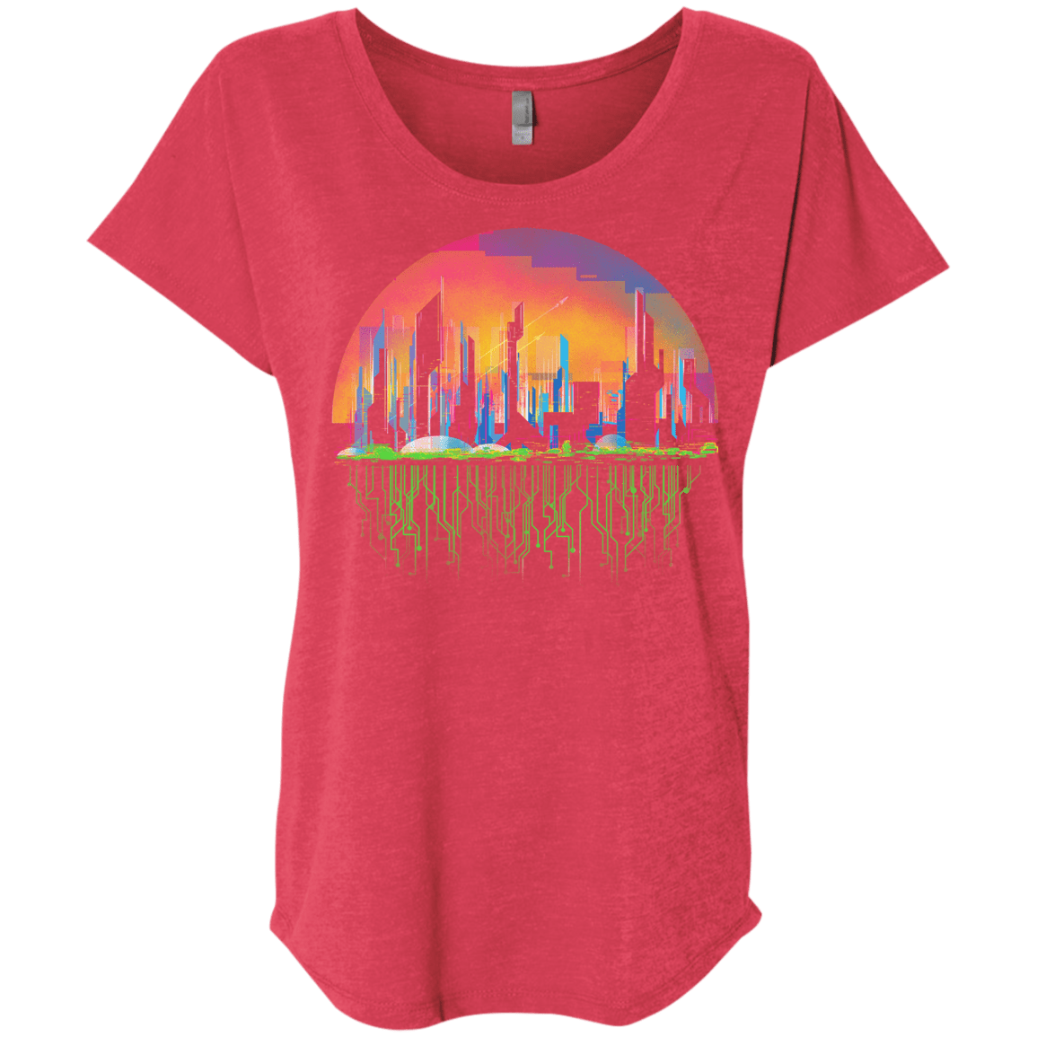 City of Tomorrow Triblend Dolman Sleeve