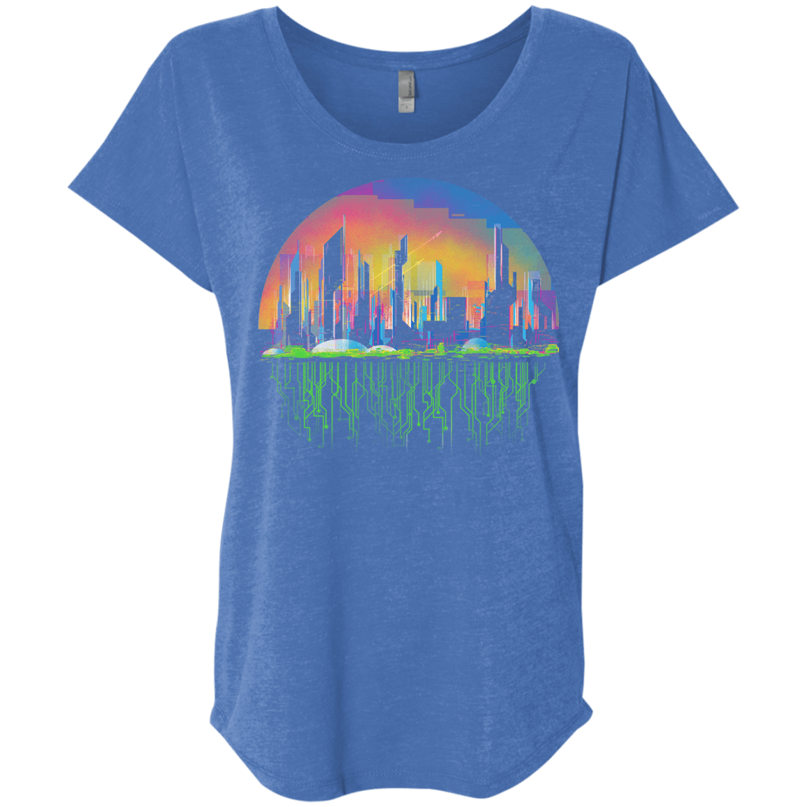 City of Tomorrow Triblend Dolman Sleeve