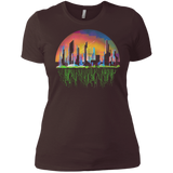 T-Shirts Dark Chocolate / X-Small City of Tomorrow Women's Premium T-Shirt