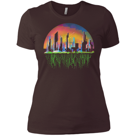 T-Shirts Dark Chocolate / X-Small City of Tomorrow Women's Premium T-Shirt