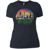 T-Shirts Indigo / X-Small City of Tomorrow Women's Premium T-Shirt