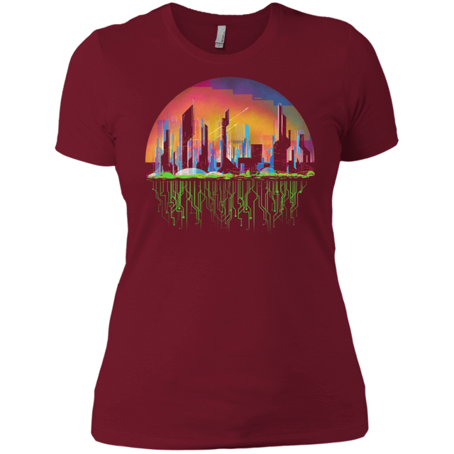 T-Shirts Scarlet / X-Small City of Tomorrow Women's Premium T-Shirt