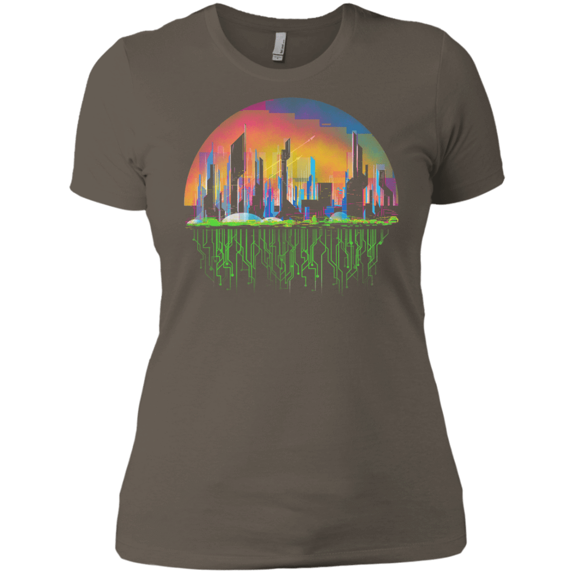 T-Shirts Warm Grey / X-Small City of Tomorrow Women's Premium T-Shirt