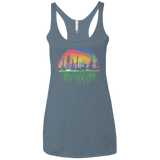 City of Tomorrow Women's Triblend Racerback Tank