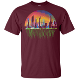 T-Shirts Maroon / YXS City of Tomorrow Youth T-Shirt