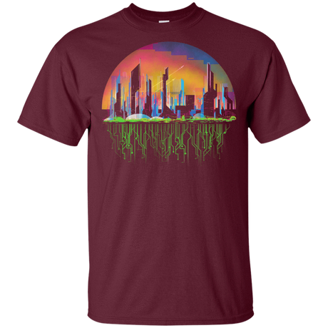 T-Shirts Maroon / YXS City of Tomorrow Youth T-Shirt