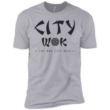 T-Shirts Heather Grey / YXS City Wok Boys Premium T-Shirt