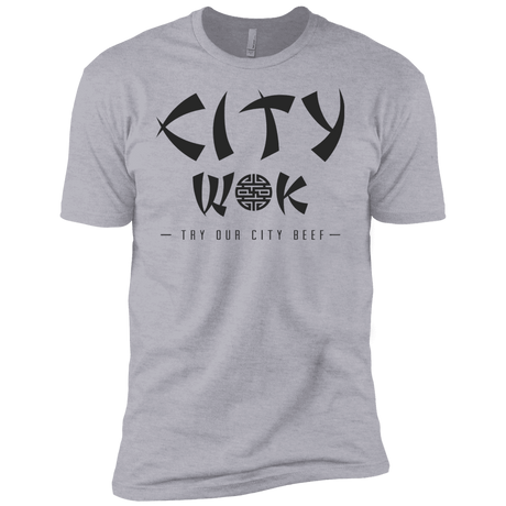 T-Shirts Heather Grey / YXS City Wok Boys Premium T-Shirt