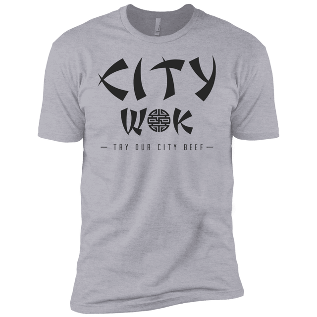T-Shirts Heather Grey / YXS City Wok Boys Premium T-Shirt
