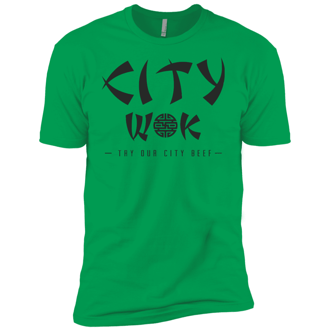 T-Shirts Kelly Green / YXS City Wok Boys Premium T-Shirt