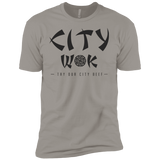 T-Shirts Light Grey / YXS City Wok Boys Premium T-Shirt