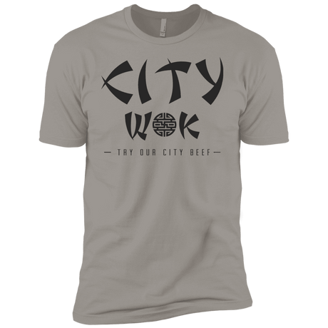 T-Shirts Light Grey / YXS City Wok Boys Premium T-Shirt
