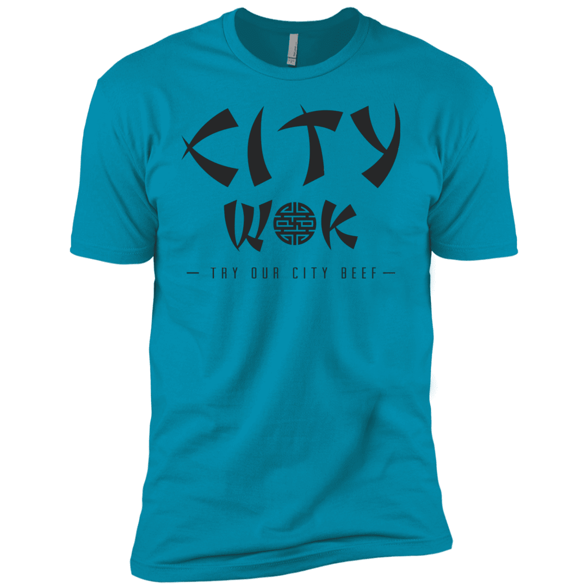 T-Shirts Turquoise / YXS City Wok Boys Premium T-Shirt