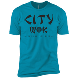 T-Shirts Turquoise / YXS City Wok Boys Premium T-Shirt