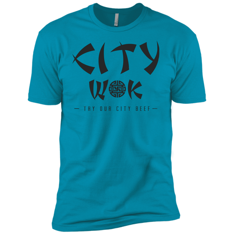 T-Shirts Turquoise / YXS City Wok Boys Premium T-Shirt