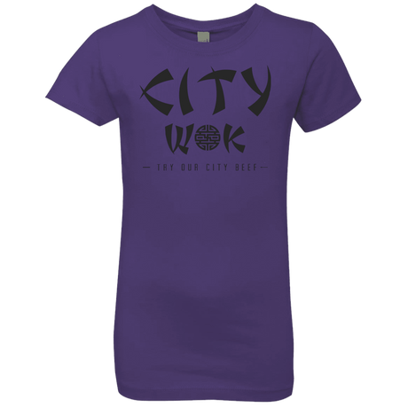 T-Shirts Purple Rush / YXS City Wok Girls Premium T-Shirt
