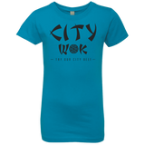 T-Shirts Turquoise / YXS City Wok Girls Premium T-Shirt