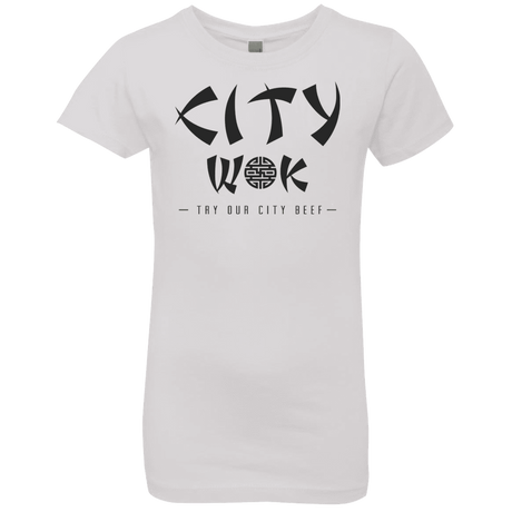 T-Shirts White / YXS City Wok Girls Premium T-Shirt