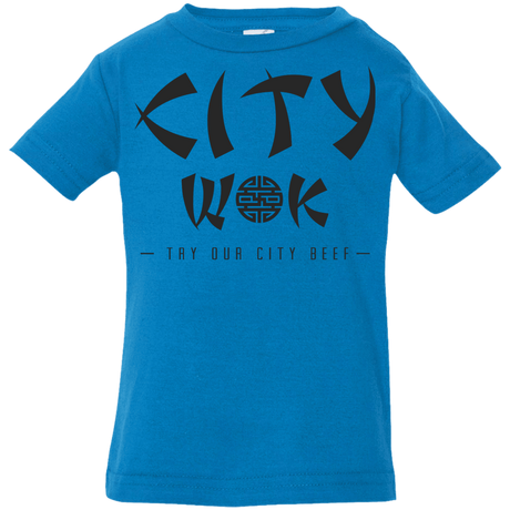 T-Shirts Cobalt / 6 Months City Wok Infant Premium T-Shirt